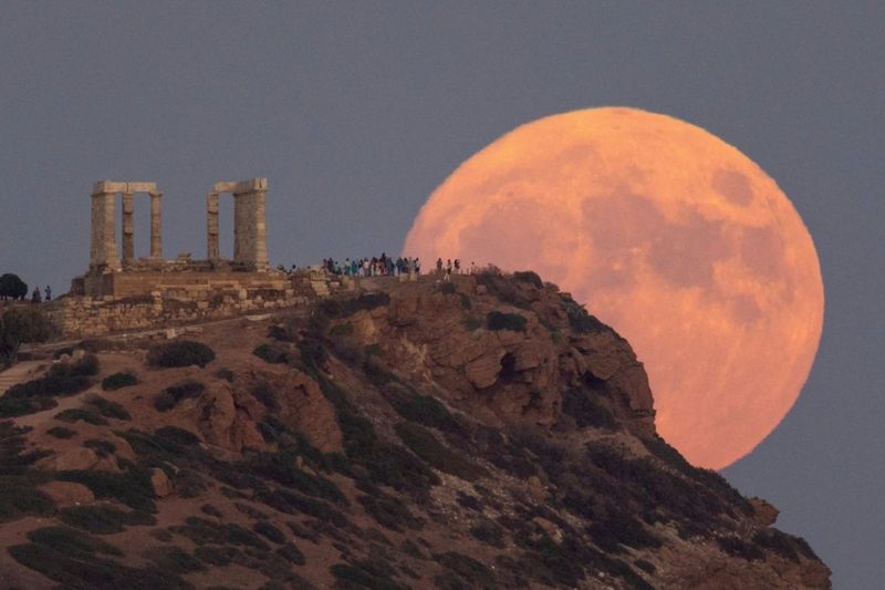 Las Mejores Fotos De La Superluna Azul En El Mundo Y C Mo Verla Hoy En